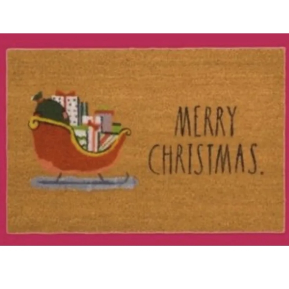 Rae Dunn Christmas Mat